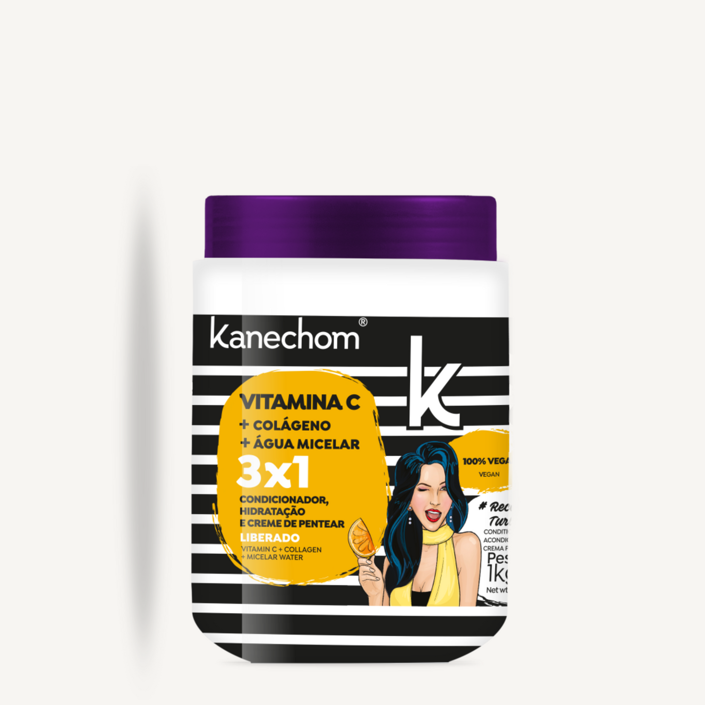 Crème coiffrante 3x1 - Vitamine C