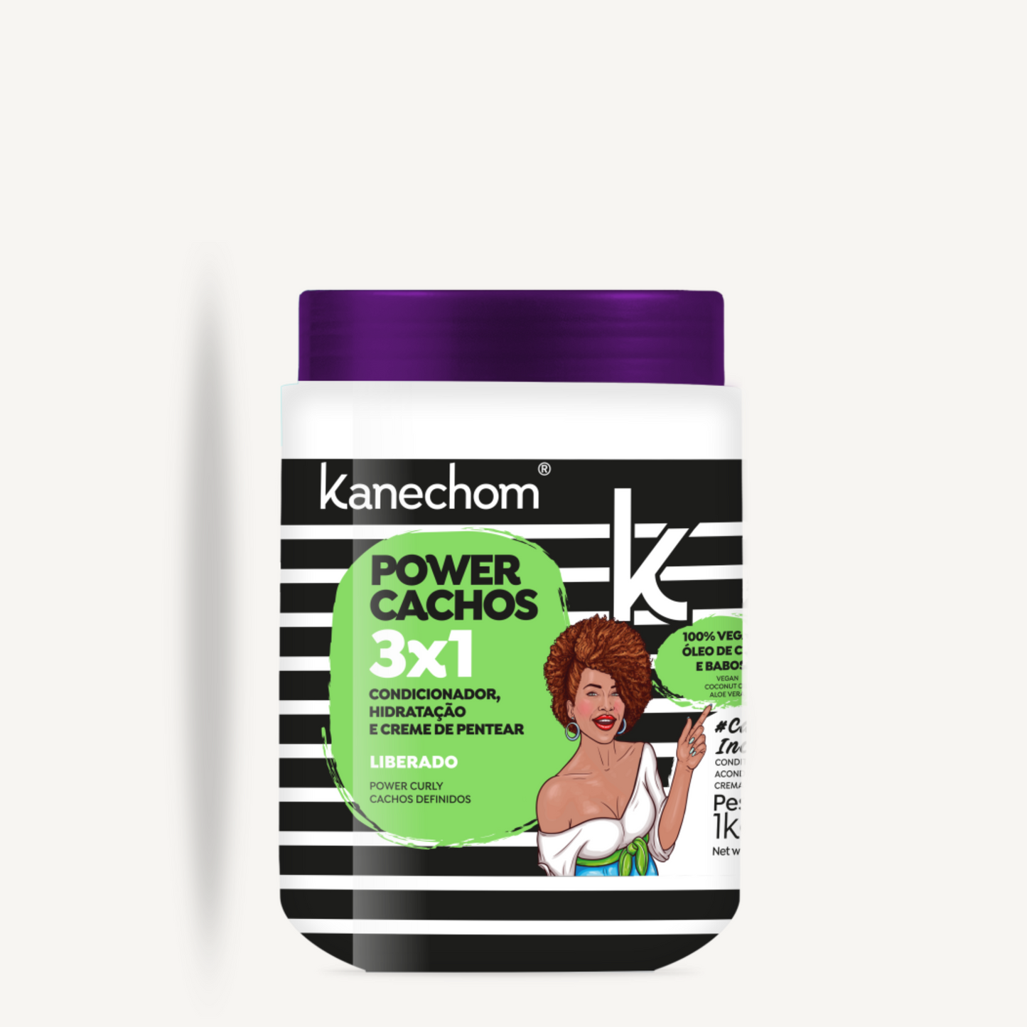 Crème coiffante - Power Cachos 3en1